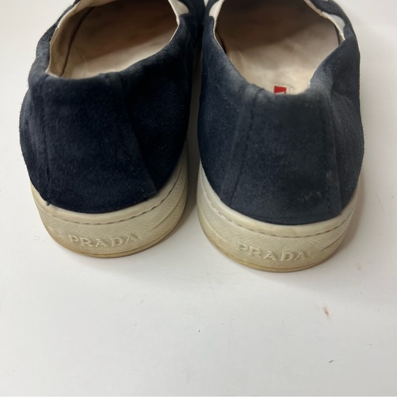 AUTHENTIC Prada Suede Slip-on Sneaker size 9 - Picture 3 of 9